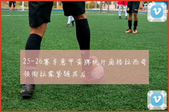 25-26赛季意甲黄牌统计庞格拉西奇领衔拉蒙紧随其后